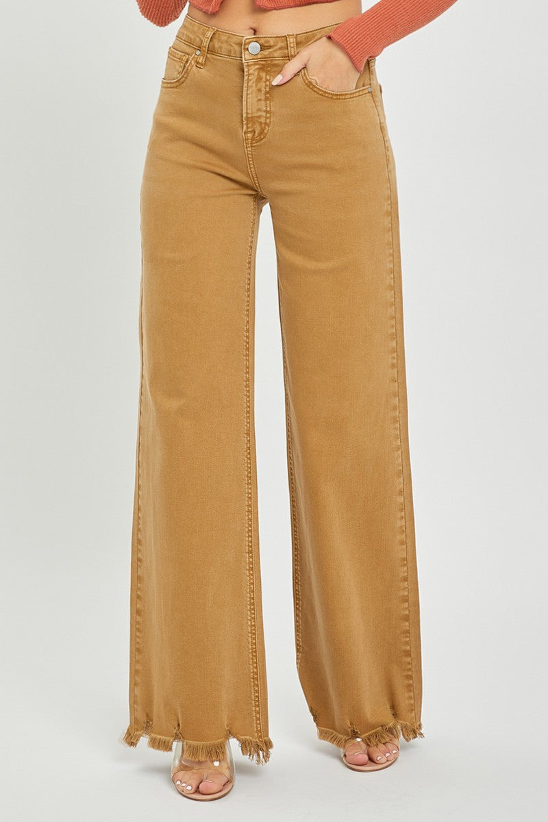 High Rise Wide Denim