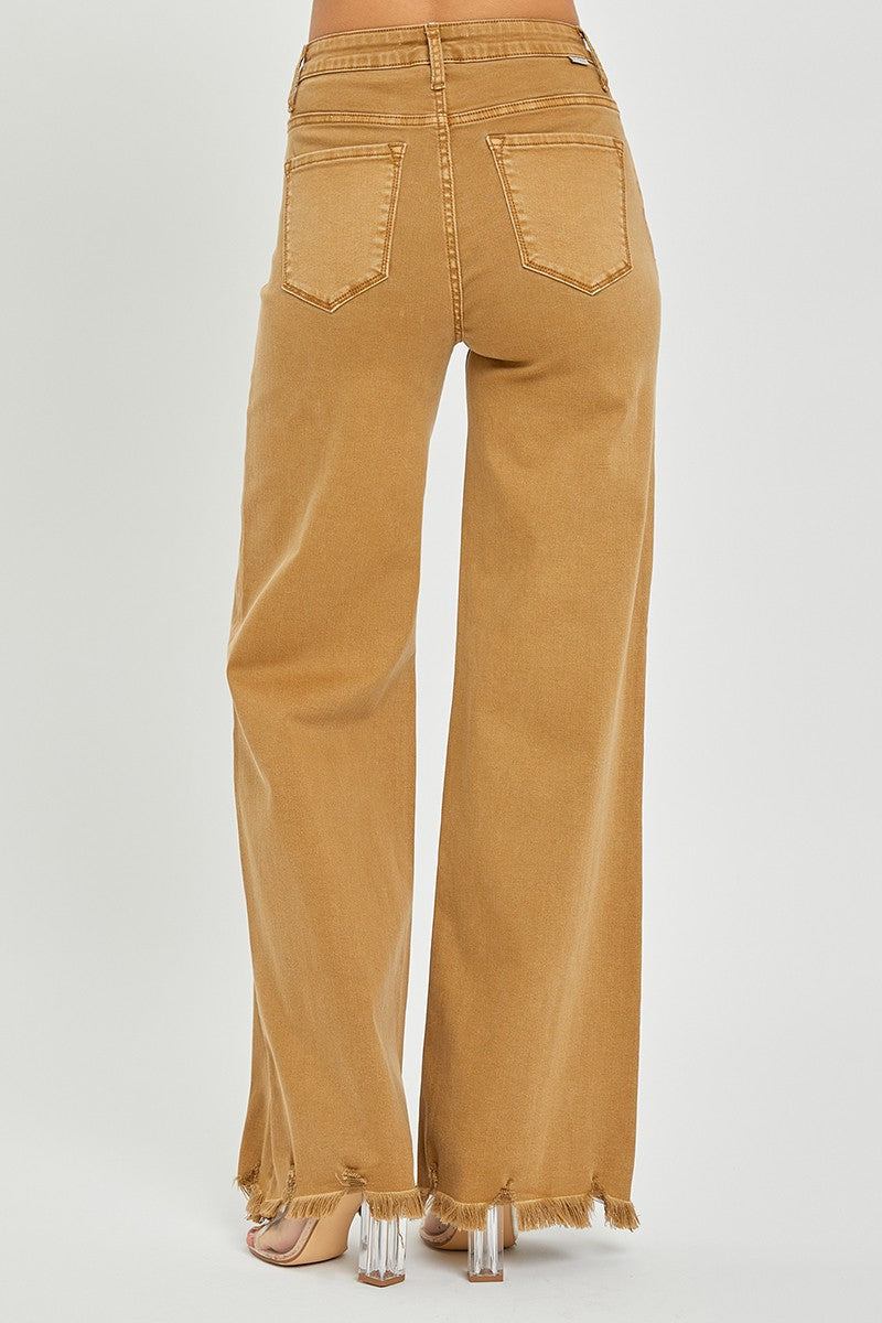 High Rise Wide Denim