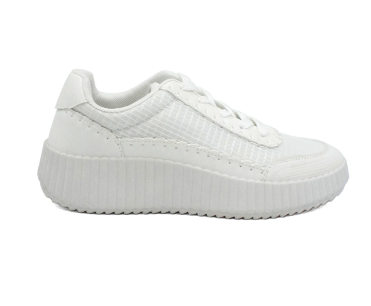 Platform Low Top Casual Sneaker