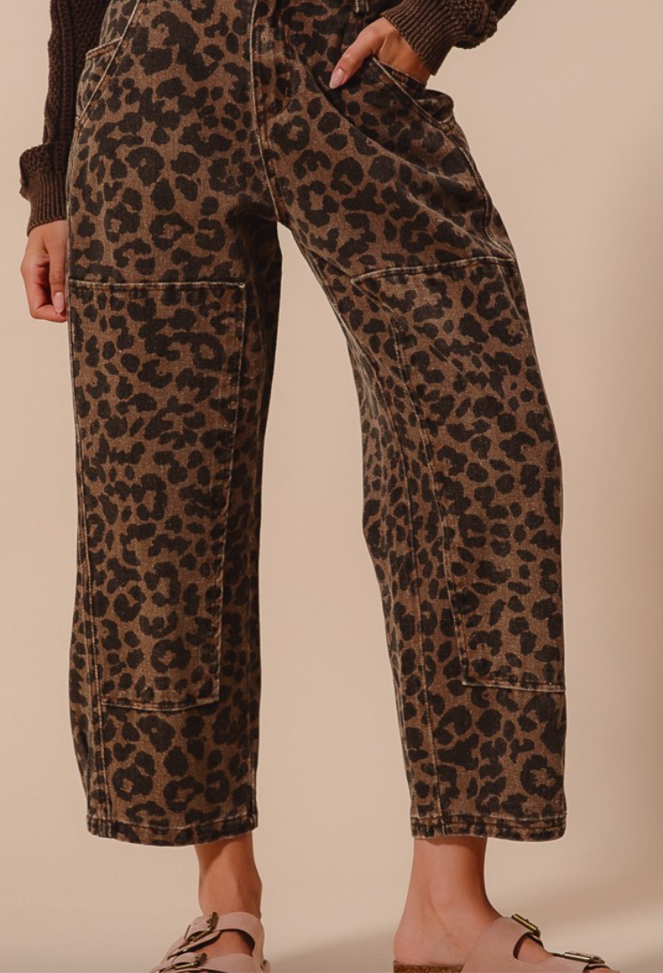 Riley Leopard Pants
