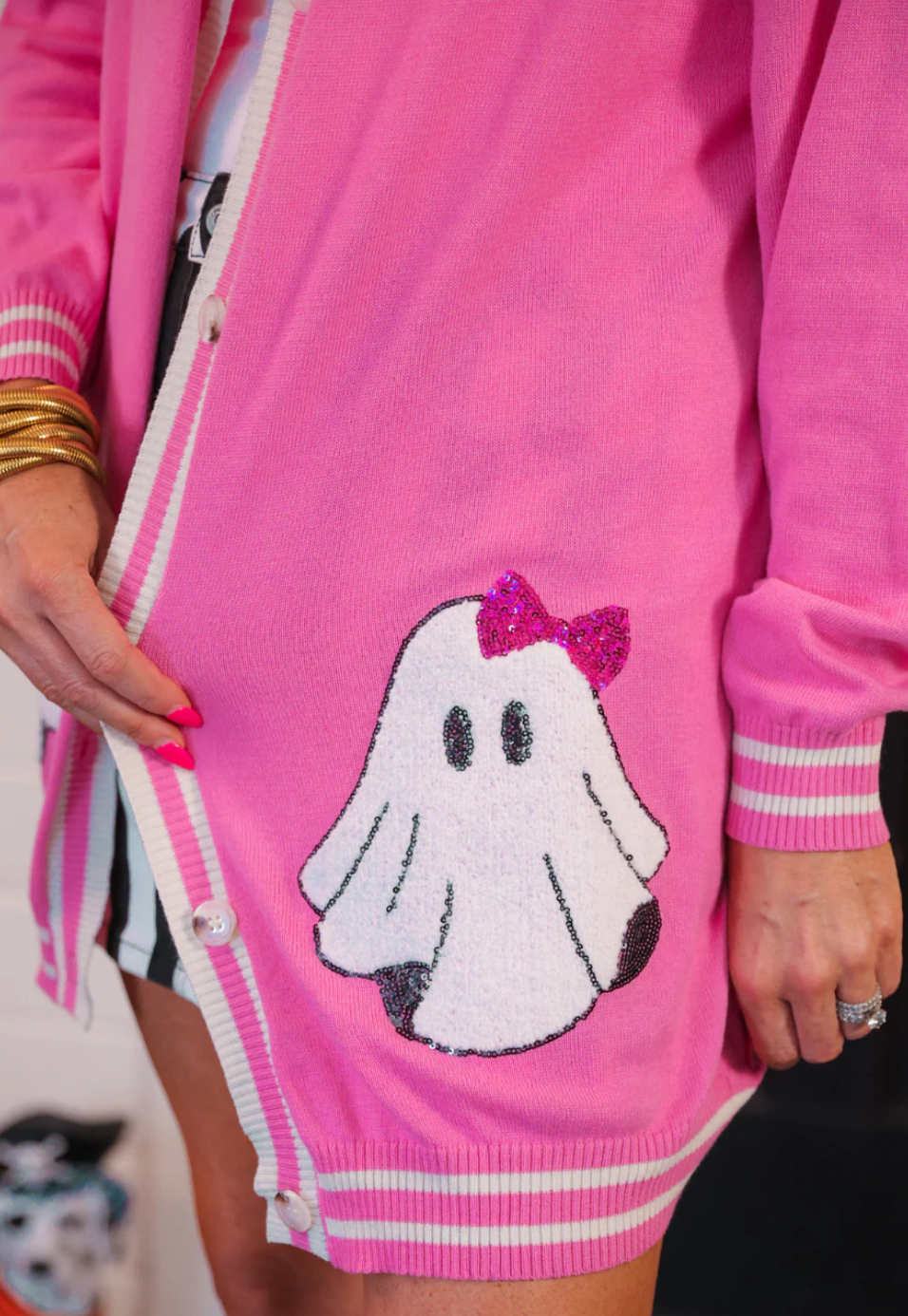 💖 Jessi the Ghost Cardigan – Custom Made