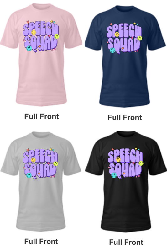 🎤 Speech Squad Retro Tee