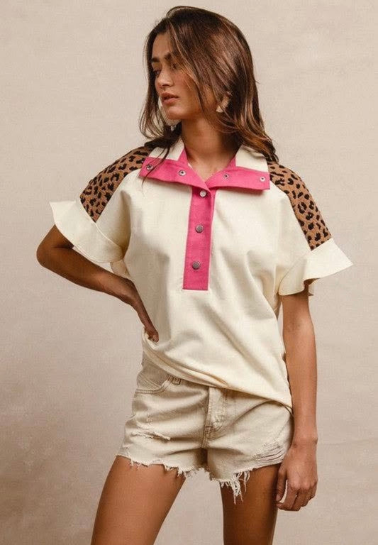 Wild & Sweet Snap Popover Top 🤠✨