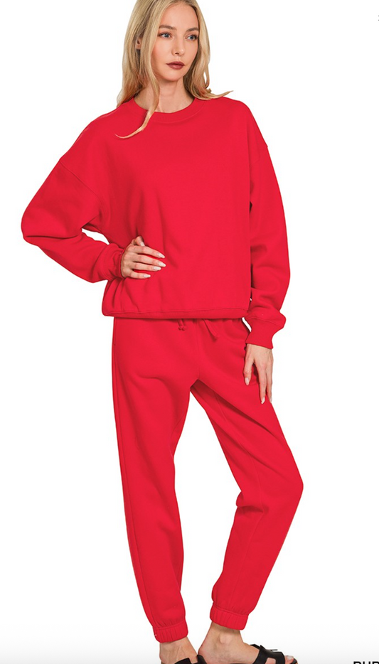 ❤️ Christmas Red Lounge Set