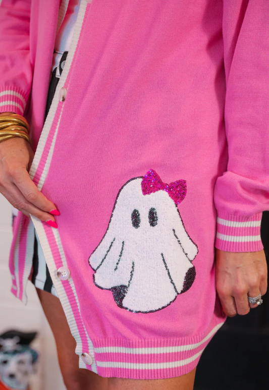 💖 Jessi the Ghost Cardigan – Custom Made